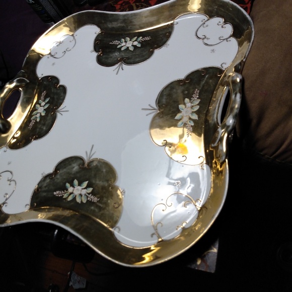 Atique Royal Carlton tray kinda heavy